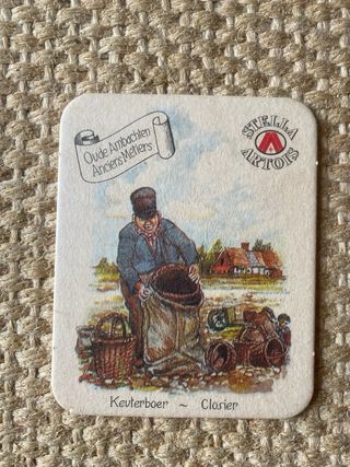 Bases de Copos Vintage Stella Artois