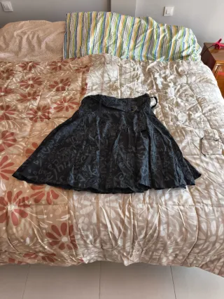 Falda Desigual Algodón Verano.