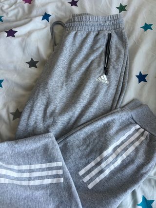 Chándal Adidas Mujer Gris Tiro Bajo