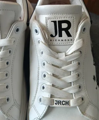 John Richmond Sneakers Uomo Nero Bianco