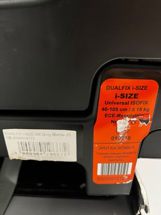 Silla de coche Britax Römer DUAL FIX