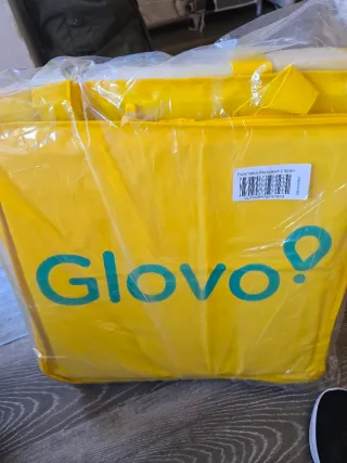 Mochila impermeable Glovo