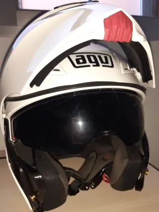 Casco AGV integral Talla XS con apertura verano
