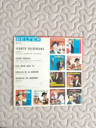 Disco Vinilo Juanito Valderrama - Flamenco