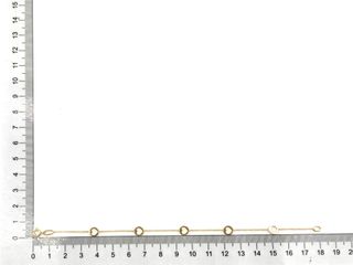 E1805179-48 Pulsera Oro 18k Corazones