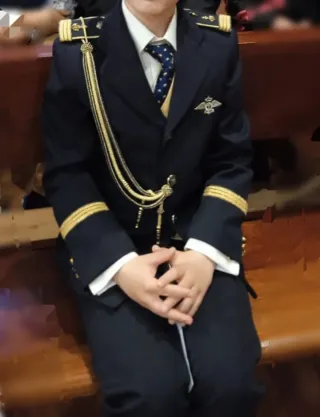 Traje de comunión completo