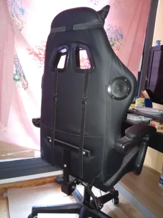 Silla Gamer LED con Altavoz