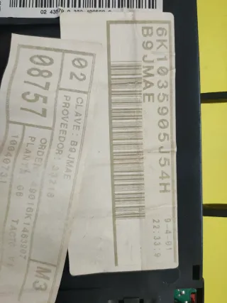 PANTALLA MULTIFUNCION AC SEAT IBIZA GP99 CORDOBA