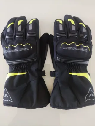 Guantes Dainese Moto Negro/Amarillo