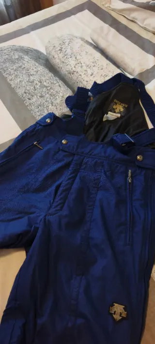 Pantalón de esquí Descente hombre azul