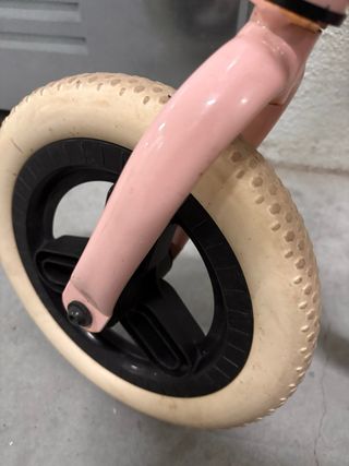 Bicicleta niña o niño BTWIN rosa