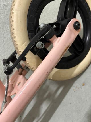 Bicicleta niña o niño BTWIN rosa
