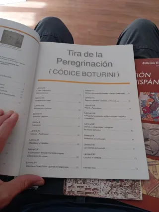 Revista de Arqueología Mexicana. Códice Boturini.