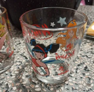 2 Bicchieri Ferrero Winx Come nuovi anno 2005