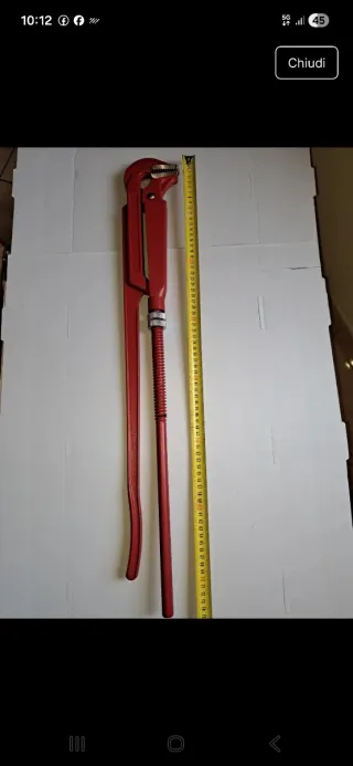 Chiave giratubi a becco 4