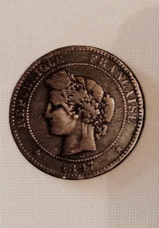 Moneda antigua Francesa
