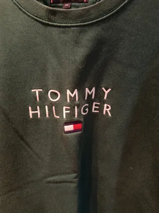 Felpa Tommy Hilfiger XXL Verde