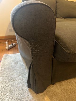 Divano letto Backabro 3 posti Ikea Grigio