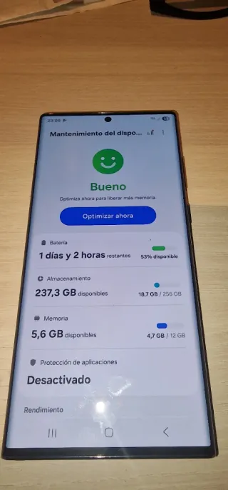 Samsung S22 Ultra 256 GB Negro