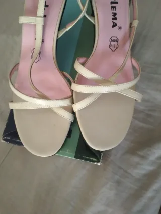 Sandalias Dylema Beige y Rosa