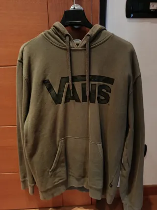 Felpa Vans Verde Oliva Tg M