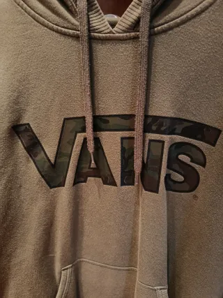 Felpa Vans Verde Oliva Tg M