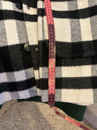 Cappotto donna Mango a quadri taglia S