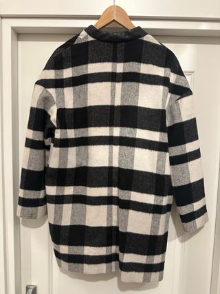 Cappotto donna Mango a quadri taglia S