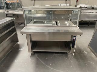 Expositor Buffet Acero Inoxidable