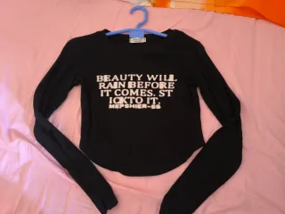 Camiseta Top manga larga