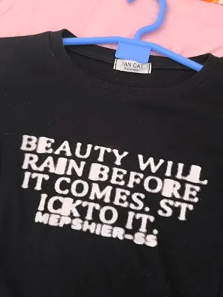 Camiseta Top manga larga
