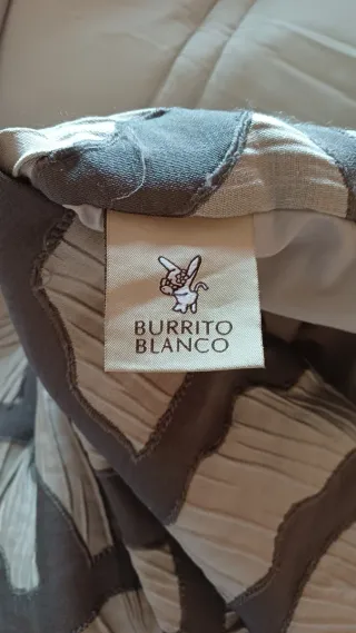 Edredón bouti Burrito Blanco.