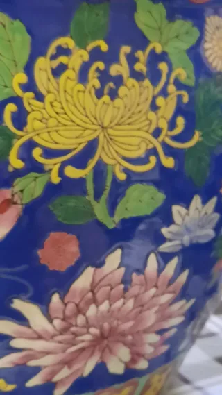 Cachepot Acquario Cinese Porcellana XX Secolo