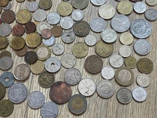 Lote monedas aprox. 1 kg