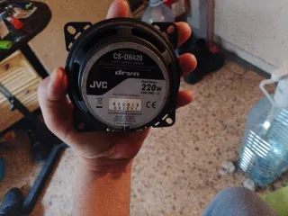 2 Altavoces JVC Coche Negros