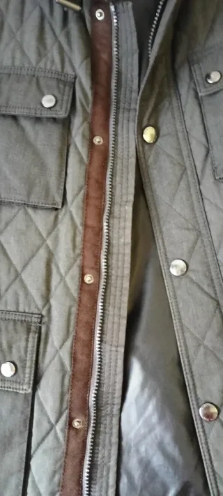 Chaleco Zara Man Gris