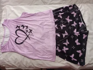 Conjunto Verano Mariposas Corazón