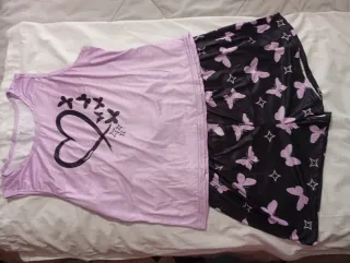 Conjunto Verano Mariposas Corazón