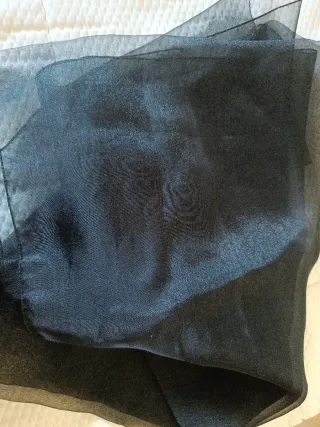 Pañuelo - Fular negro fiesta