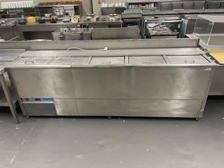 Botellero 5 puertas acero inoxidable