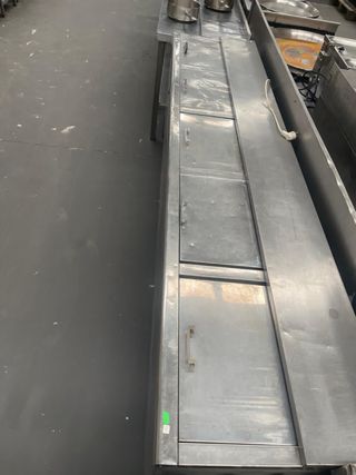 Botellero 5 puertas acero inoxidable