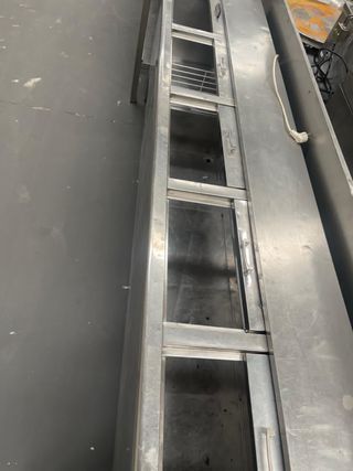 Botellero 5 puertas acero inoxidable