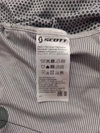 Maillot Scott RC Negro/Amarillo Talla M