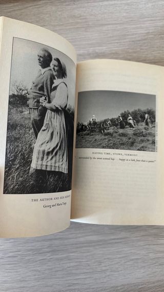 Trapp Family Singers libro original Sound of Music