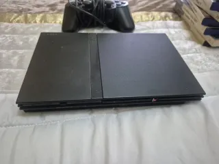 Consola PlayStation 2 Negra + Juegos