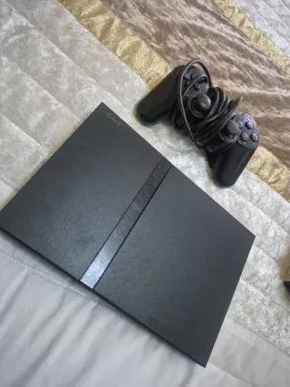 Consola PlayStation 2 Negra + Juegos