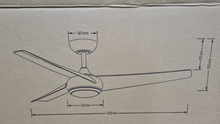 Ventilador de techo Celer 6 funciones