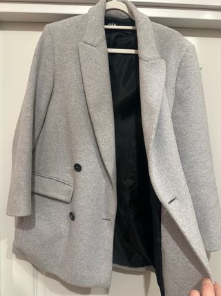 Cappotto donna Zara grigio taglia XS
