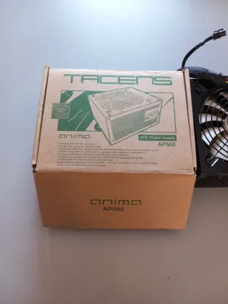 Fuente alimentación y ventilador Tacens Anima