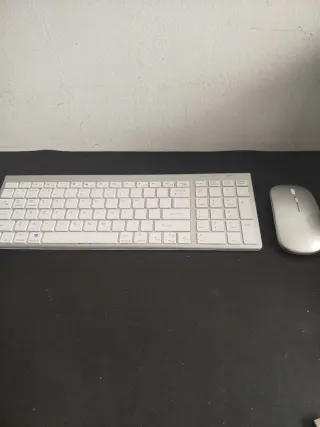 Teclado y ratón inalámbricos Jomaa recargables